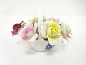 Royal Doulton　ロイヤルドルトン　フラワーバスケット　オブジェ